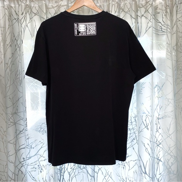 Roberto Cavalli Black yellow blue horse print crewneck short sleeve T-shirt - Picture 5 of 13